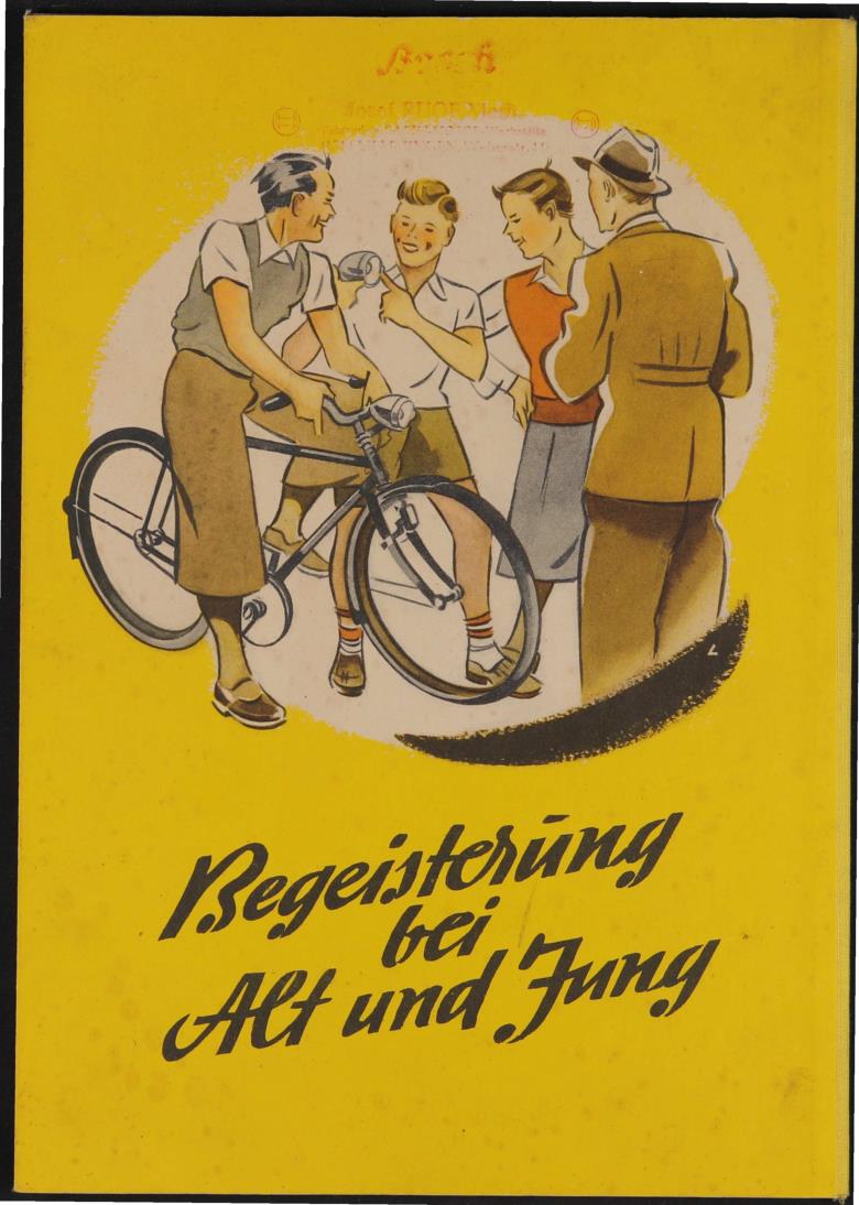 Bosch Radlicht Werbe-Aufsteller für Händler 1950er Jahre