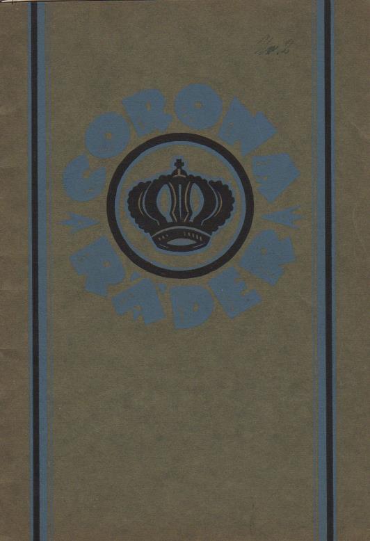 Corona Brandenburg Katalog 1925