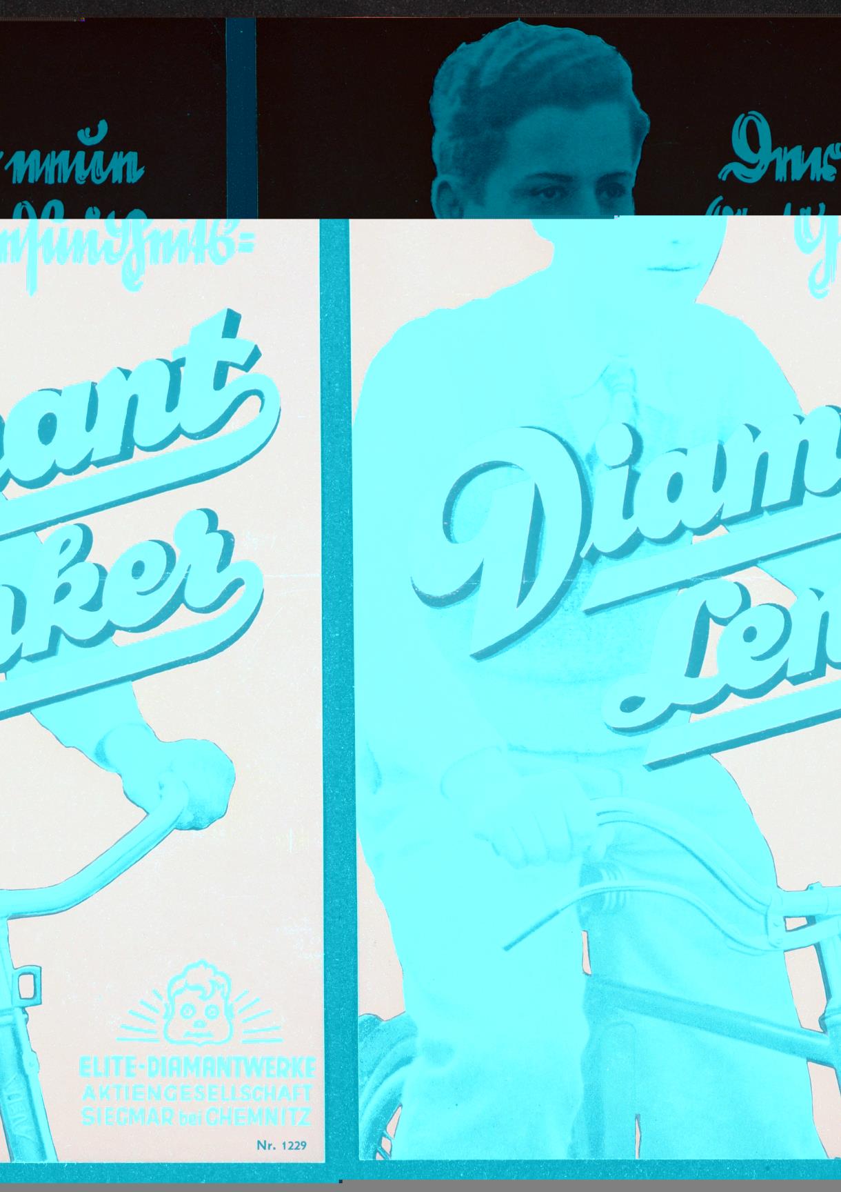 Diamant Der neue Gesundheitslenker Werbeblatt 30er Jahre