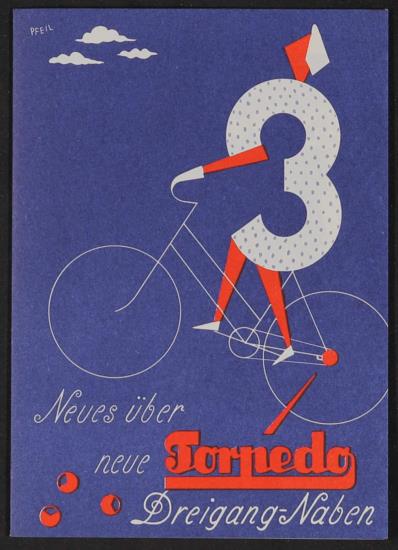 Fichtel u. Sachs Dreigang-Torpedo-Freilauf-Nabe Faltblatt 1956