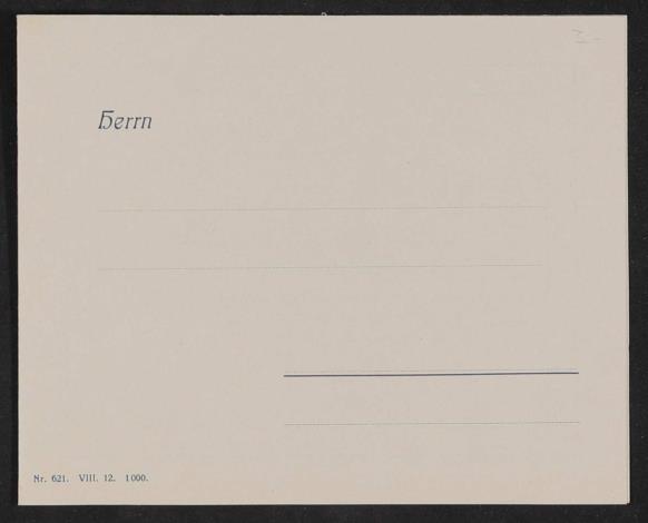 Fichtel u. Sachs Informationsschreiben 1912