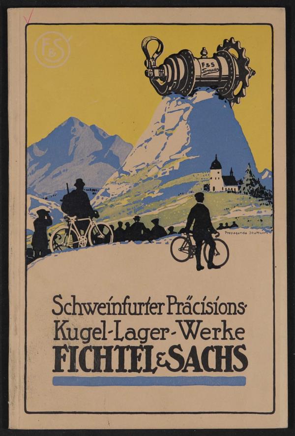 Fichtel u. Sachs Naben Katalog 1915