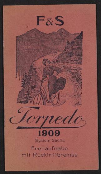 Fichtel u. Sachs Torpedo Freilauf Nabe Info-Broschüre 1909