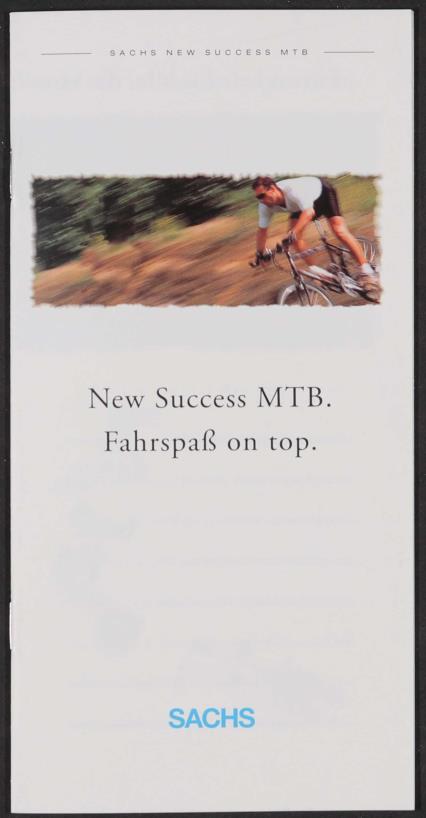 Sachs, New Success MTB Gruppe, Prospekt 1994