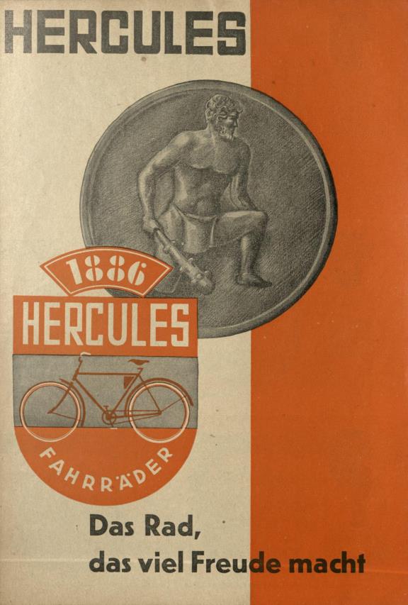 Hercules Faltblatt 1930er Jahre