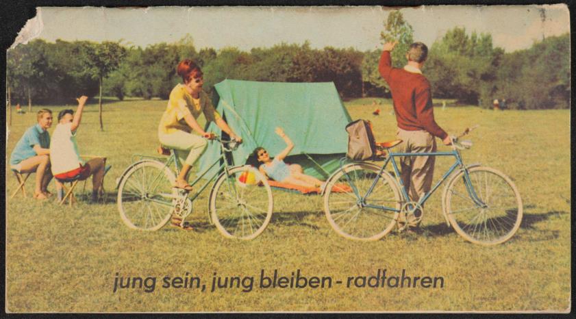IFA Diamant Mifa jung sein, jung bleiben - radfahren Prospekt 1963