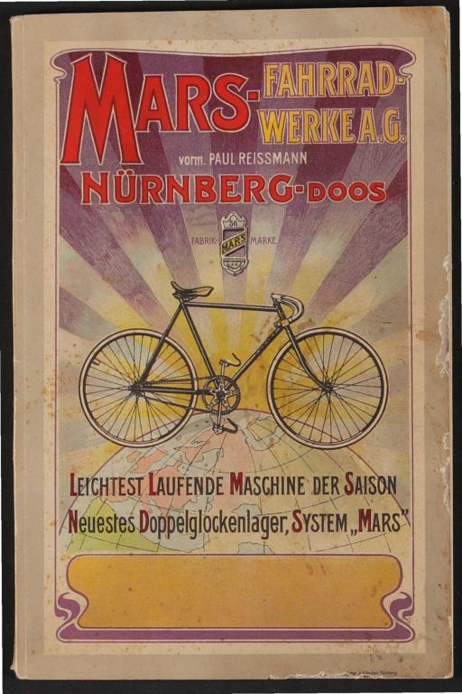 Mars-Fahrradwerke AG, Katalog 1902