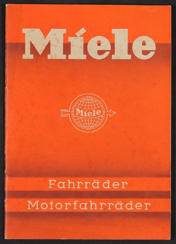Miele, Katalog 1937
