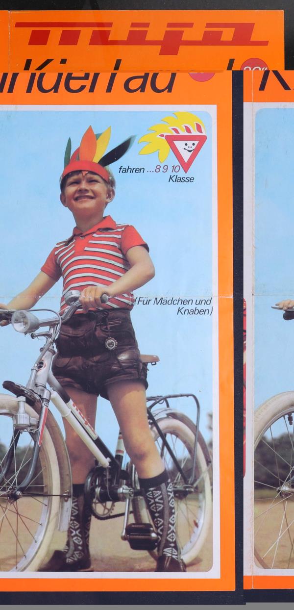 Mifa Kinderrad 20zoll Faltblatt 70er Jahre