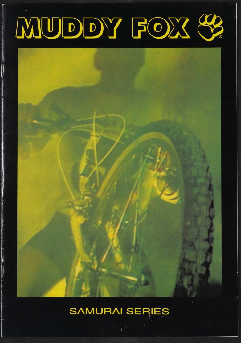 Muddy Fox Mountainbikes Katalog 1980er Jahre