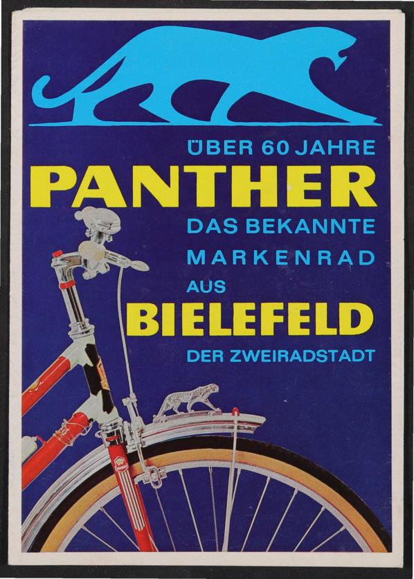 Panther Bielefeld, Faltblatt, 1964
