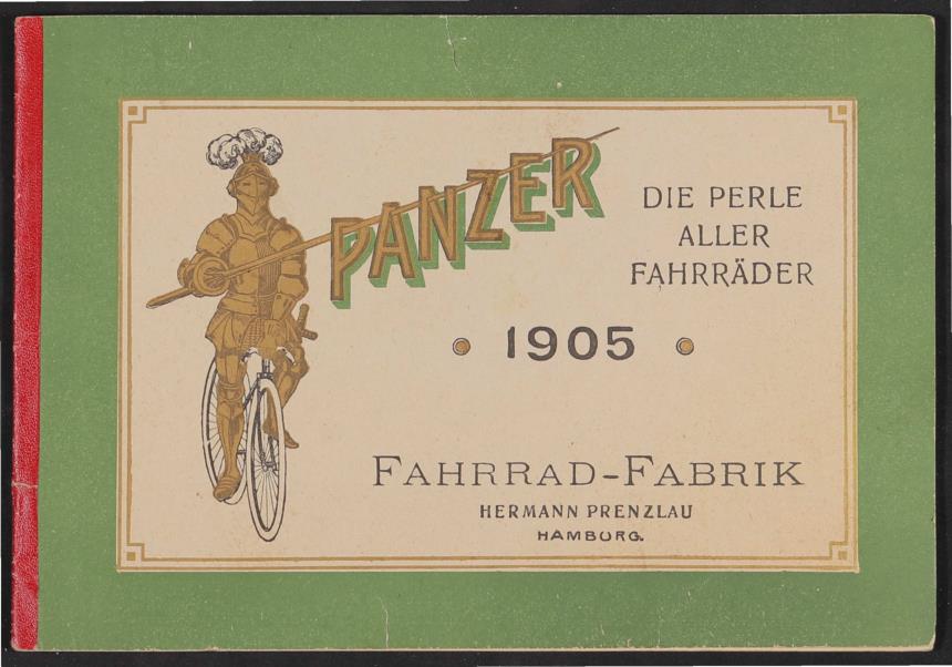 Panzer Fahrrad-Fabrik Katalog 1905