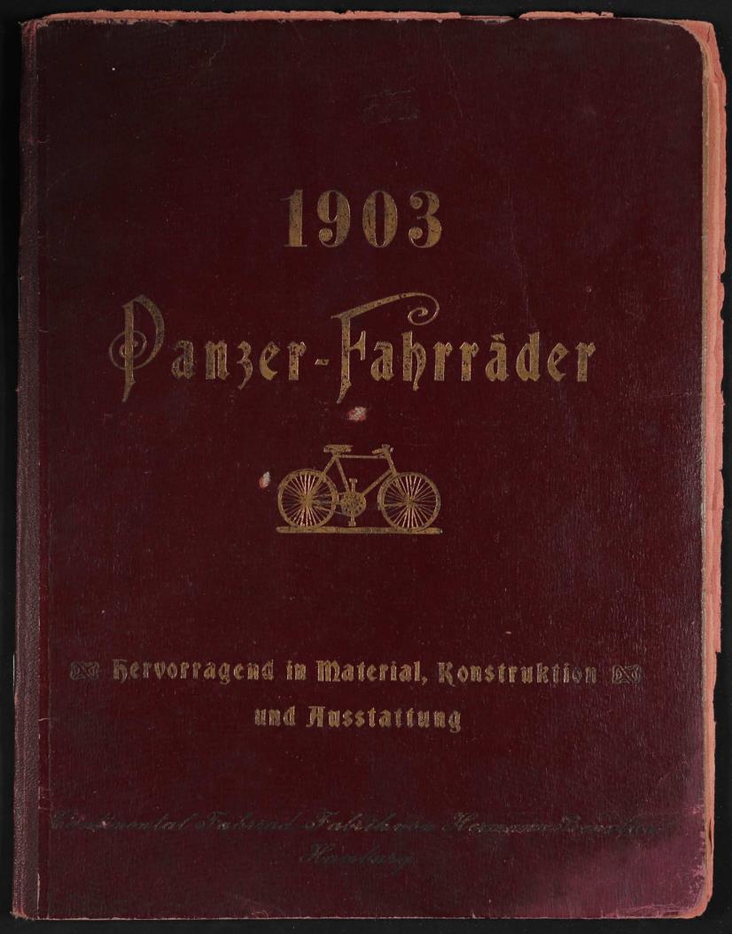 Panzer-Fahrräder, Continental Fahrrad-Fabrik, Katalog, 1903