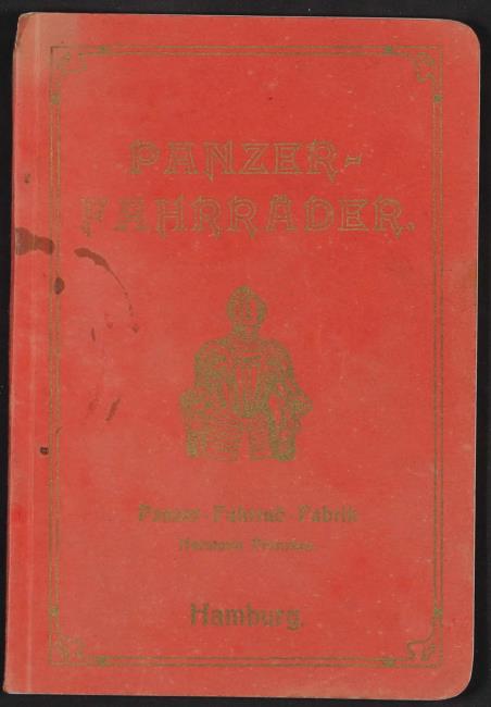 Panzer-Fahrräder, Katalog 1910