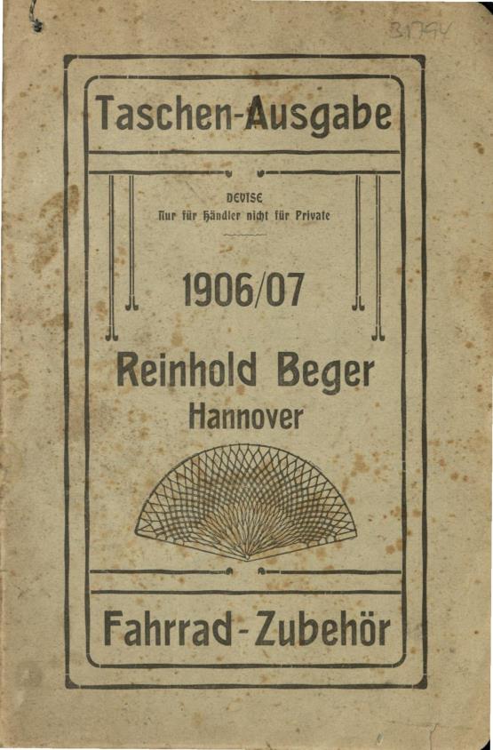 1906 Reinhold Beger Hannover
