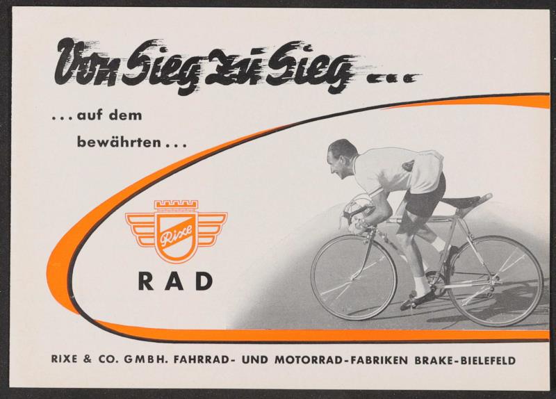 Rixe Prospekt 1960er Jahre