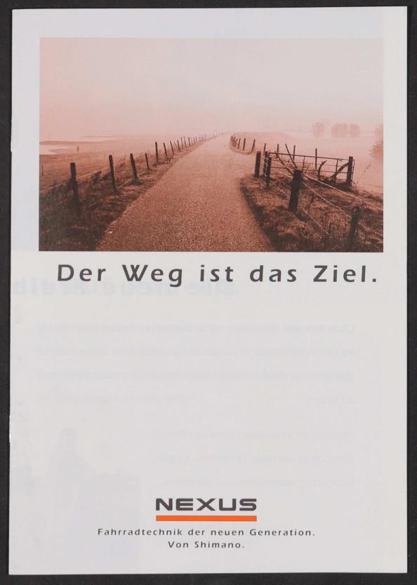 Shimano, Nexus 4 Gang Nabenschaltung, Prospekt 1994
