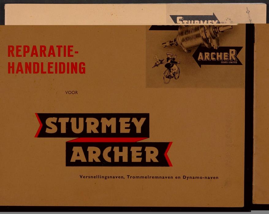 Sturmey Archer, Reparatie-Handleiding 1950er Jahre